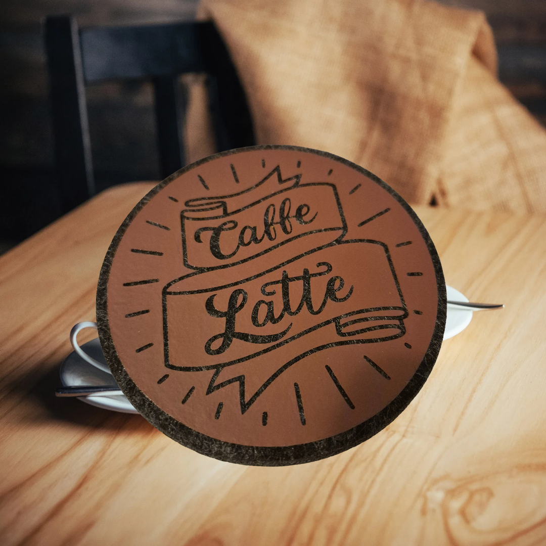 ☕️ Filzuntersetzer Kaffee – verschiedene Motive