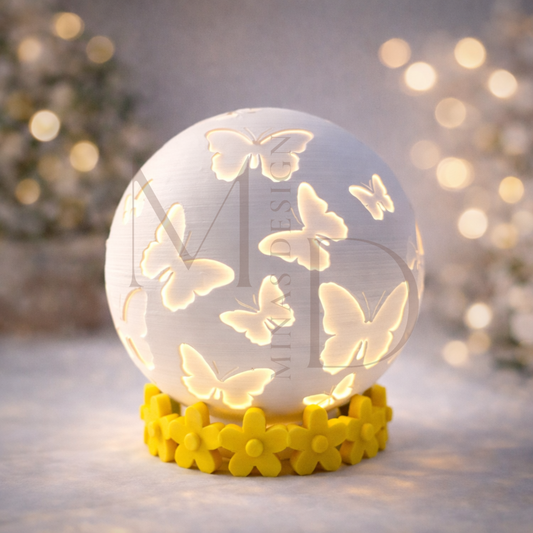 Schmetterlingslicht – für LED Kerze