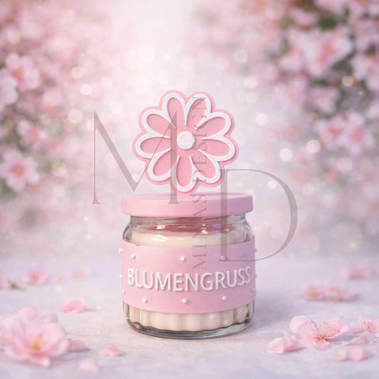 Frühlingslicht – mit Deckel und Banderole