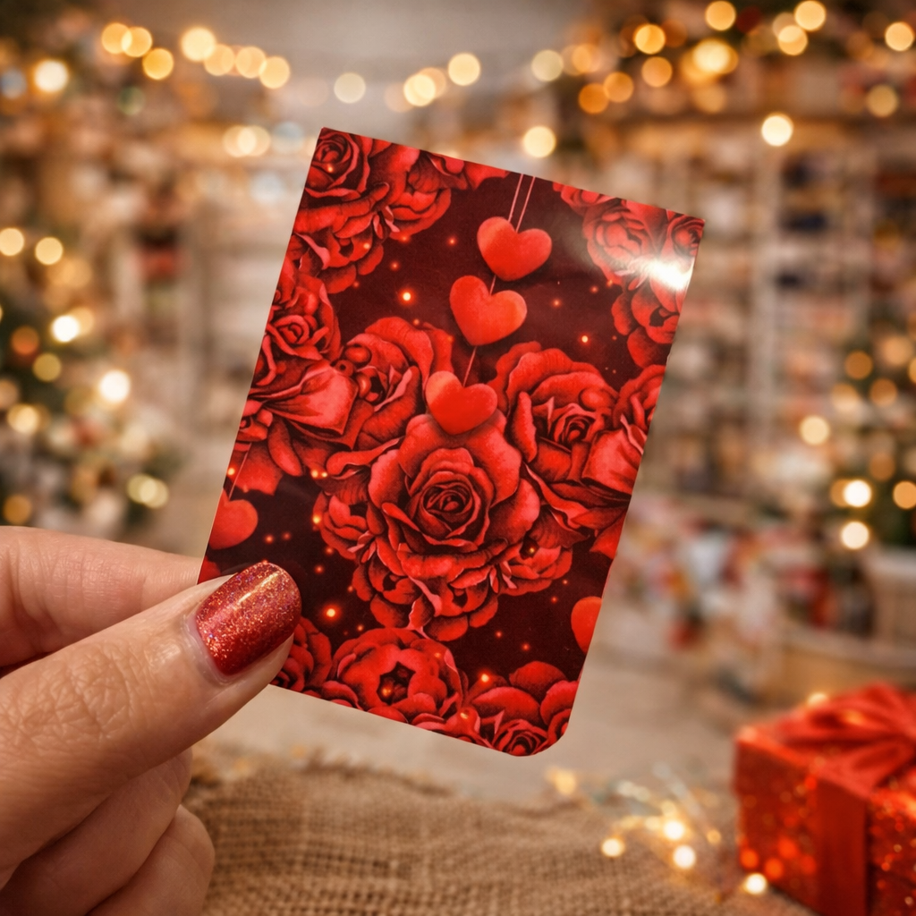 Magnet-Lesezeichen "Rose Romance" 🌹