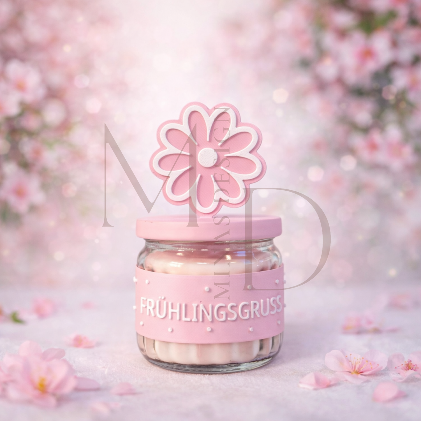 Frühlingslicht – mit Deckel und Banderole