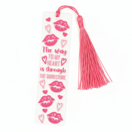 Acryl-Lesezeichen "Valentinstag Edition"