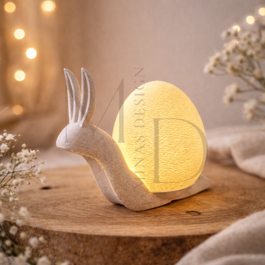 Osterhasen – Schneckenlampe