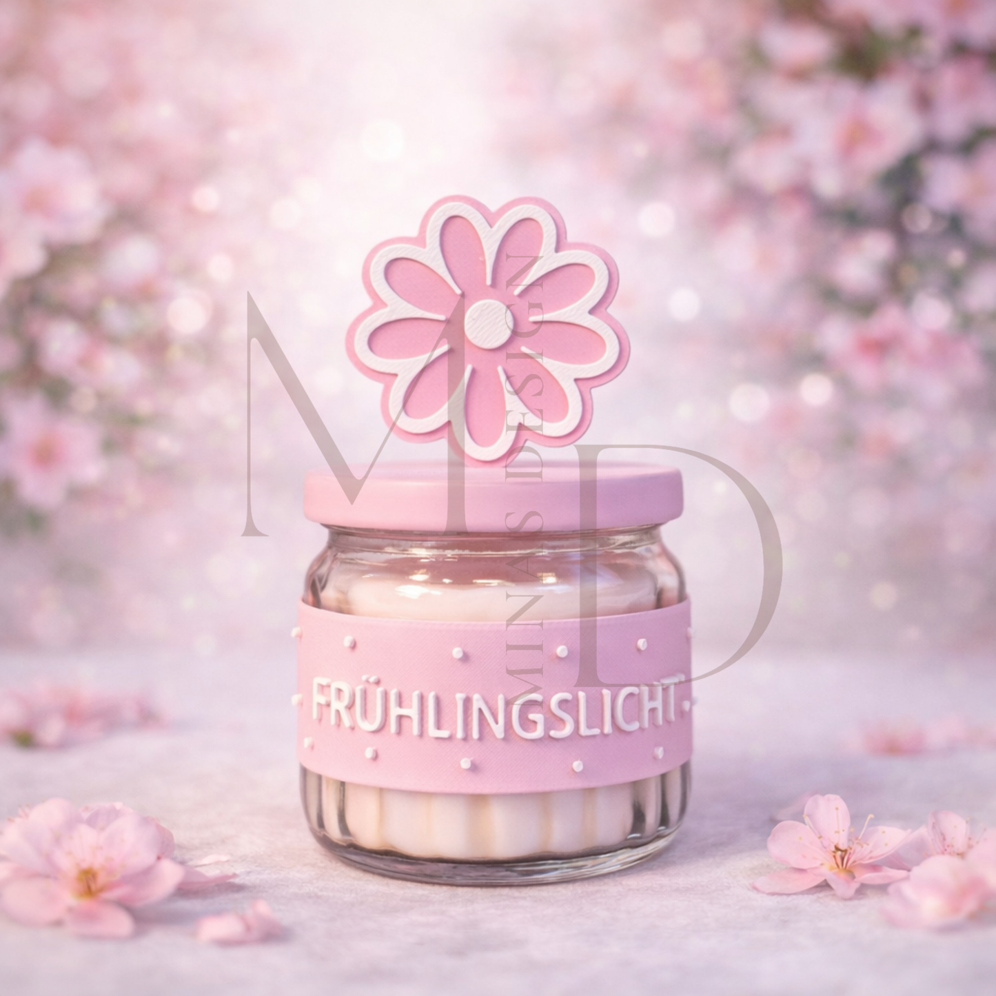 Frühlingslicht – mit Deckel und Banderole