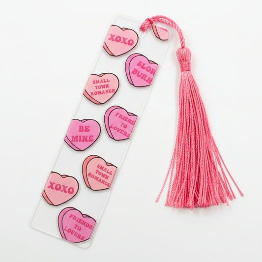 Acryl-Lesezeichen "Valentinstag Edition"