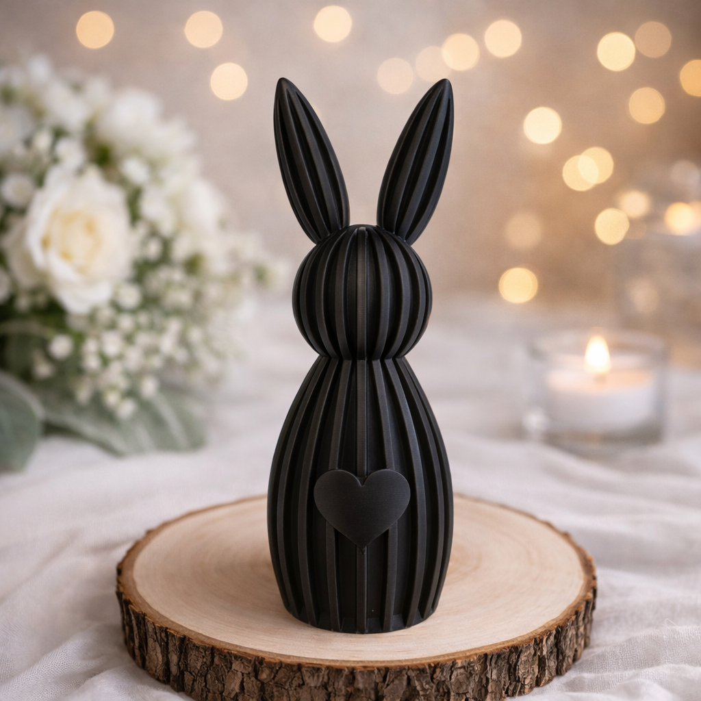 Osterhase – Modern gestreift