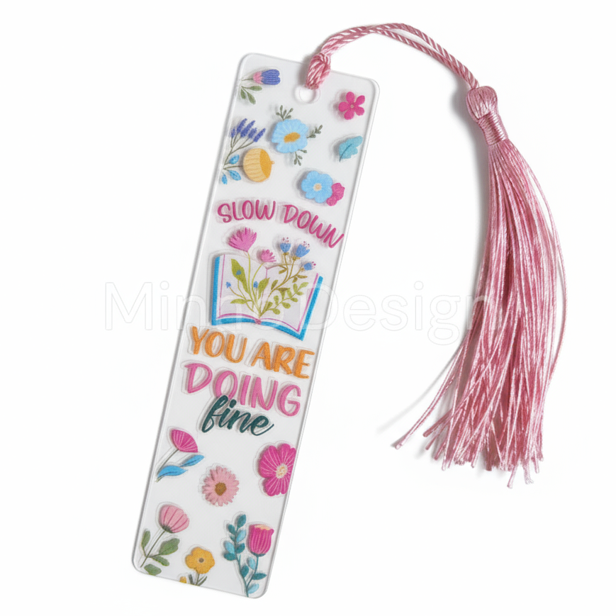 Acryl-Lesezeichen "Mental Health Edition"