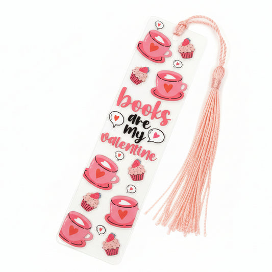 Acryl-Lesezeichen "Valentinstag Edition"