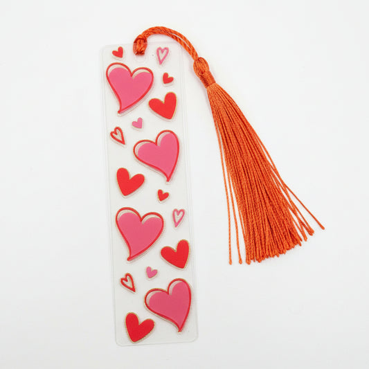 Acryl-Lesezeichen "Valentinstag Edition"