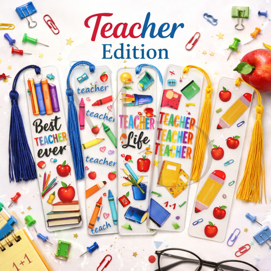 Acryl-Lesezeichen "Teacher Edition"