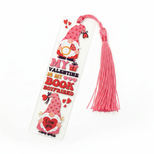 Acryl-Lesezeichen "Valentinstag Edition"