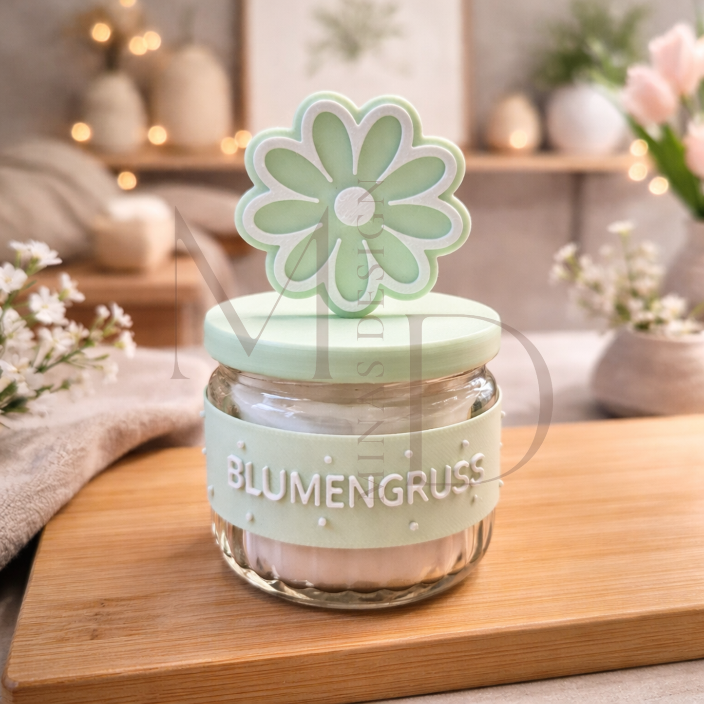 Frühlingslicht – mit Deckel und Banderole