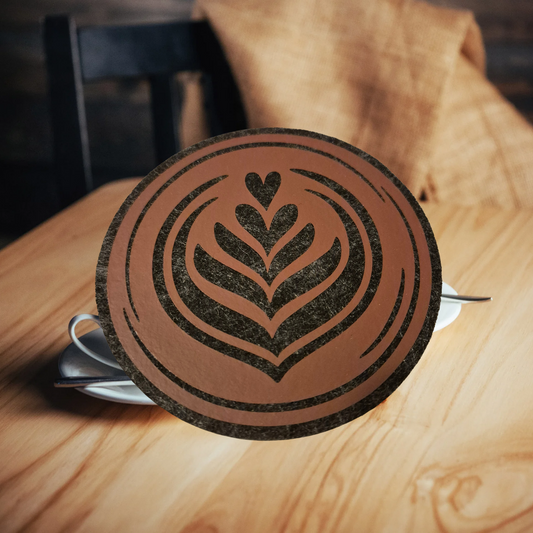 ☕️ Filzuntersetzer Kaffee – verschiedene Motive