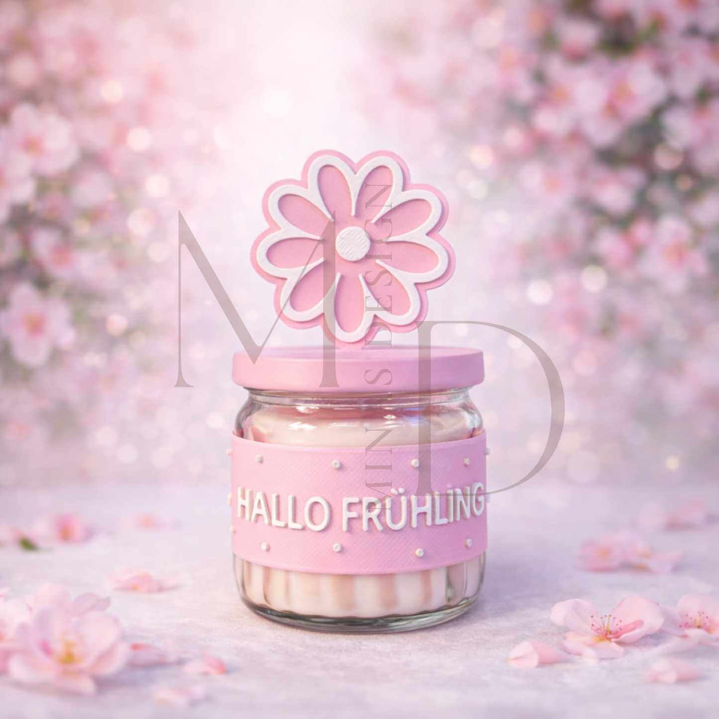 Frühlingslicht – mit Deckel und Banderole