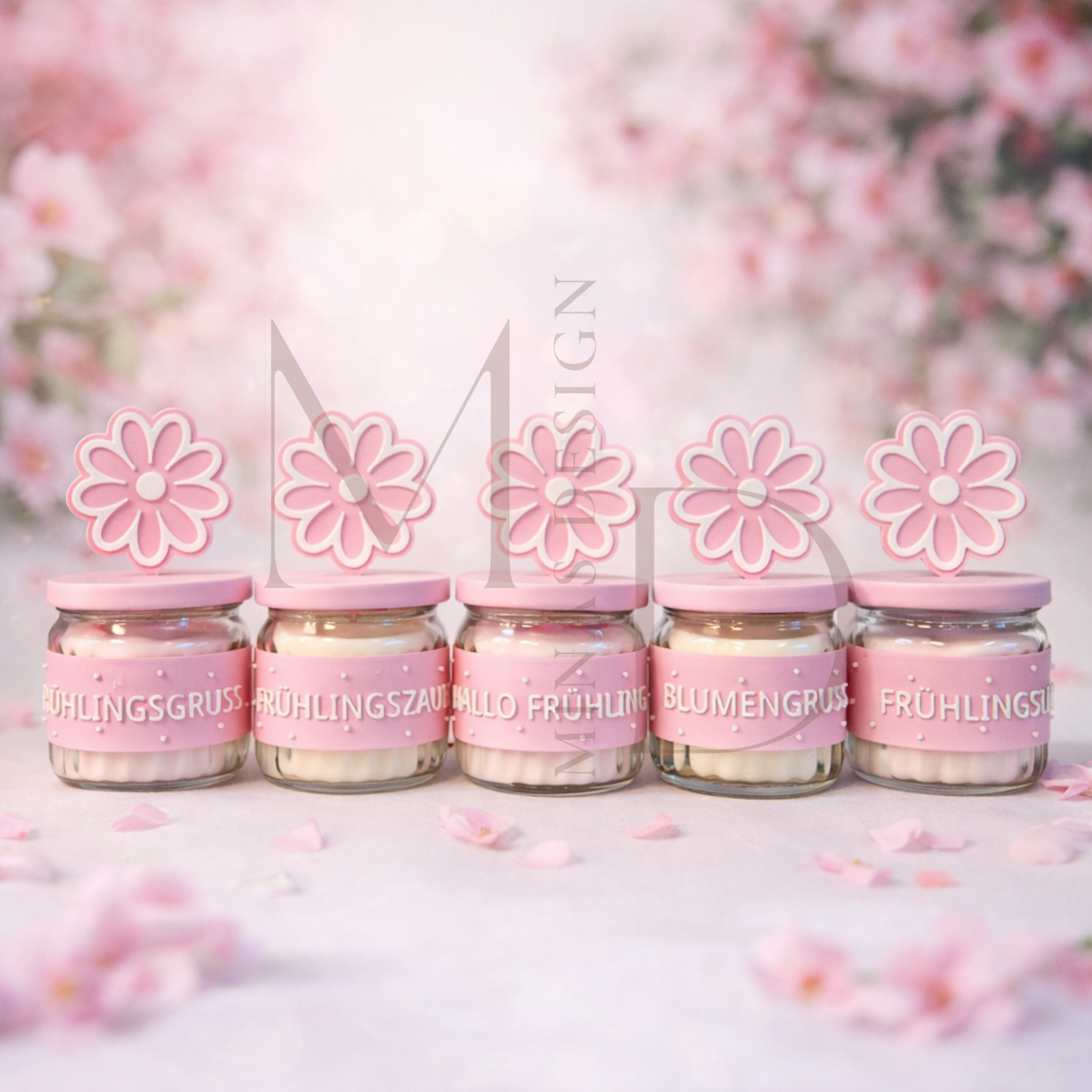 Frühlingslicht – mit Deckel und Banderole