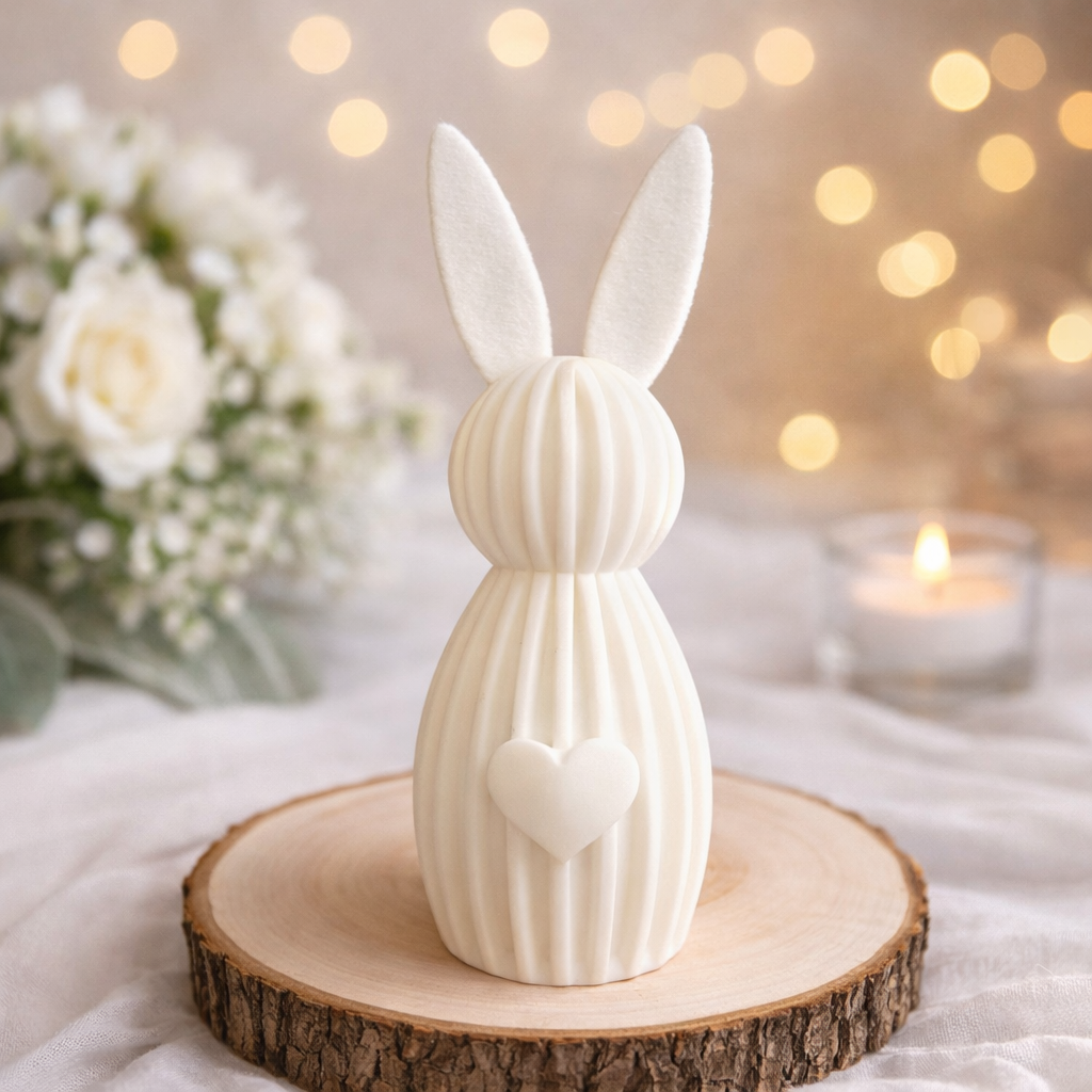 Osterhase – Modern gestreift