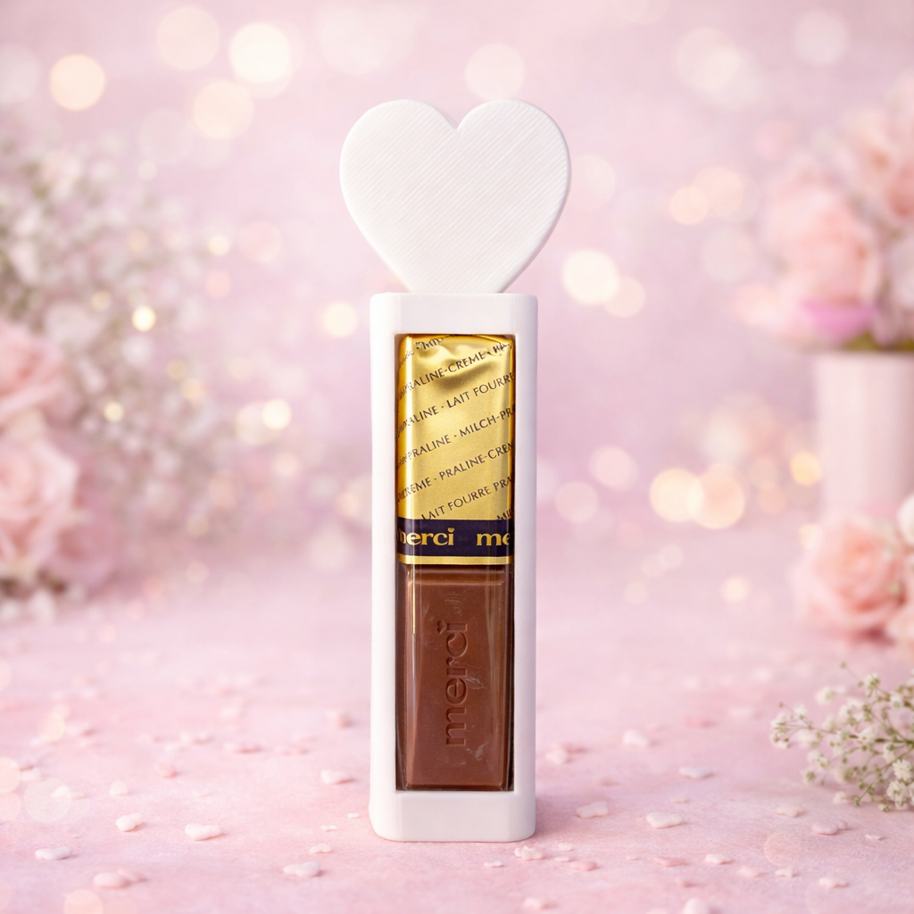 Herz-Schokoladenhalter – Mini-Geschenkständer