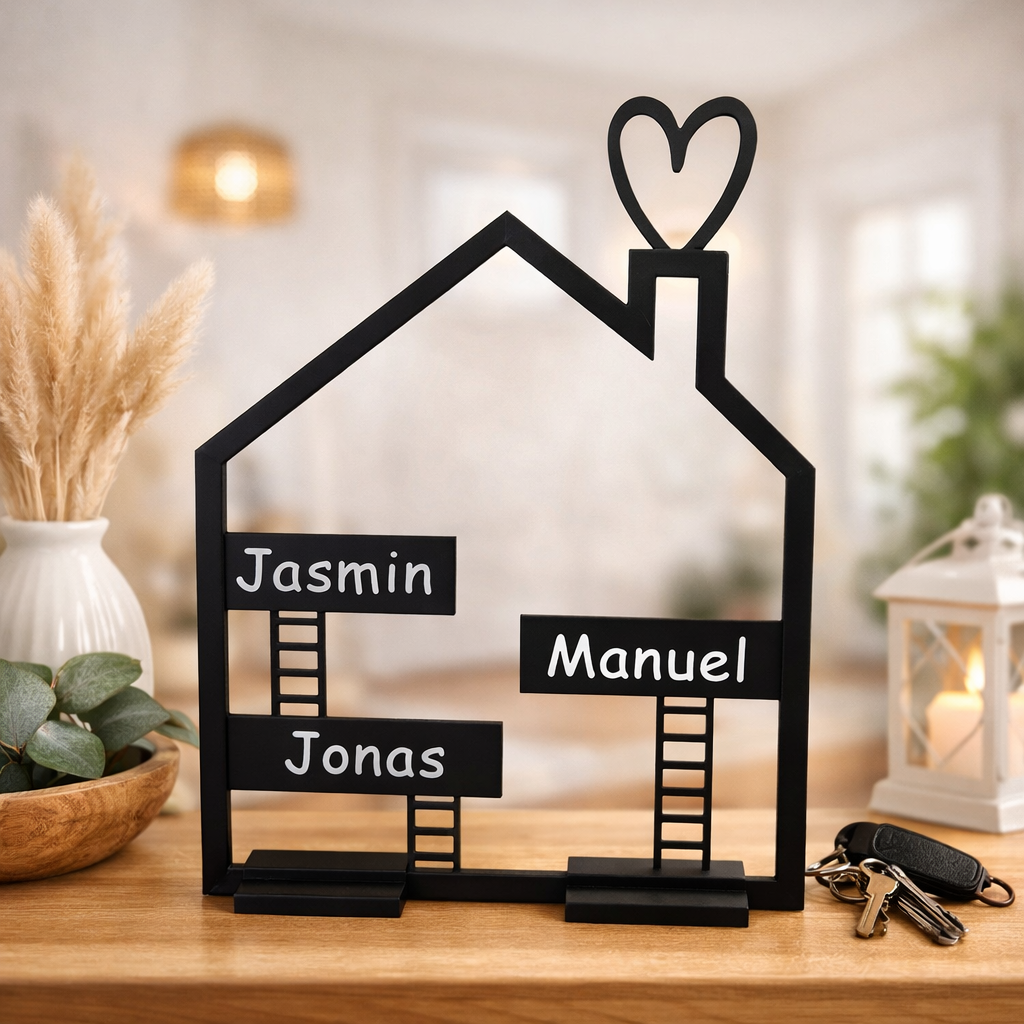 Familienhaus personalisiert