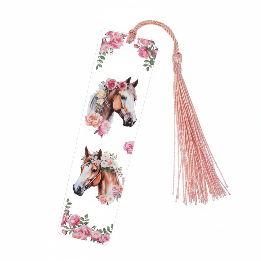 Acryl-Lesezeichen "Pferde Edition"