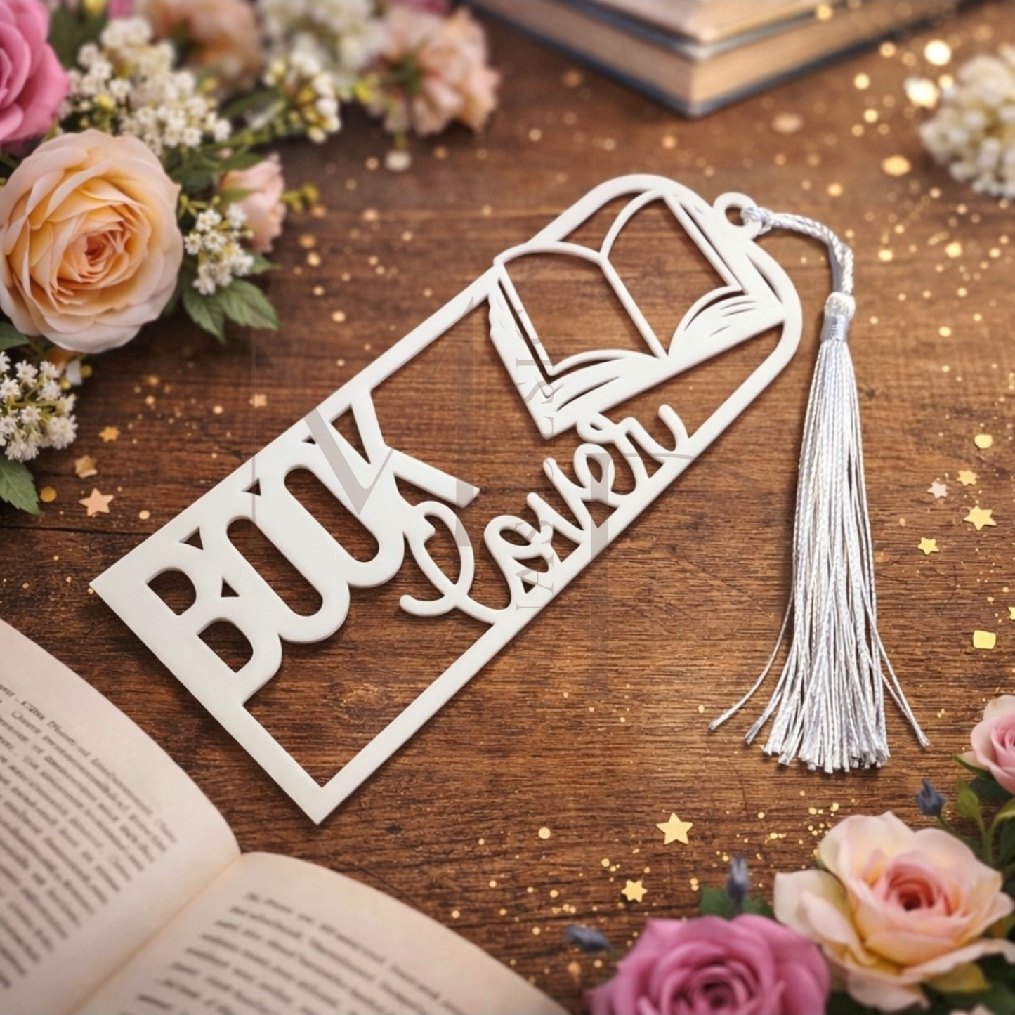 3D-Lesezeichen "Booklover"