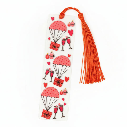 Acryl-Lesezeichen "Valentinstag Edition"