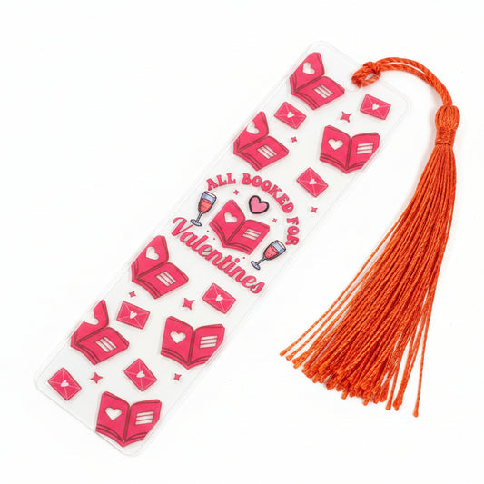 Acryl-Lesezeichen "Valentinstag Edition"