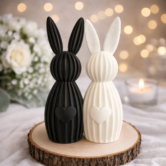 Osterhase – Modern gestreift