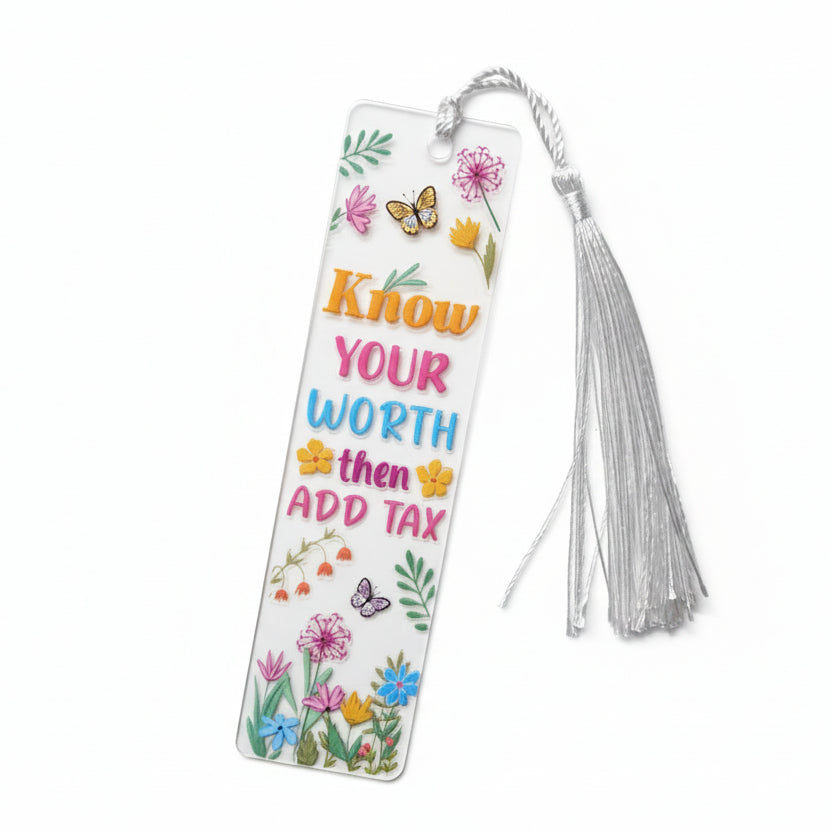 Acryl-Lesezeichen "Mental Health Edition"