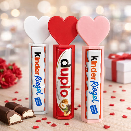 Herz-Schokoriegel-Halter – Valentinstags Geschenk